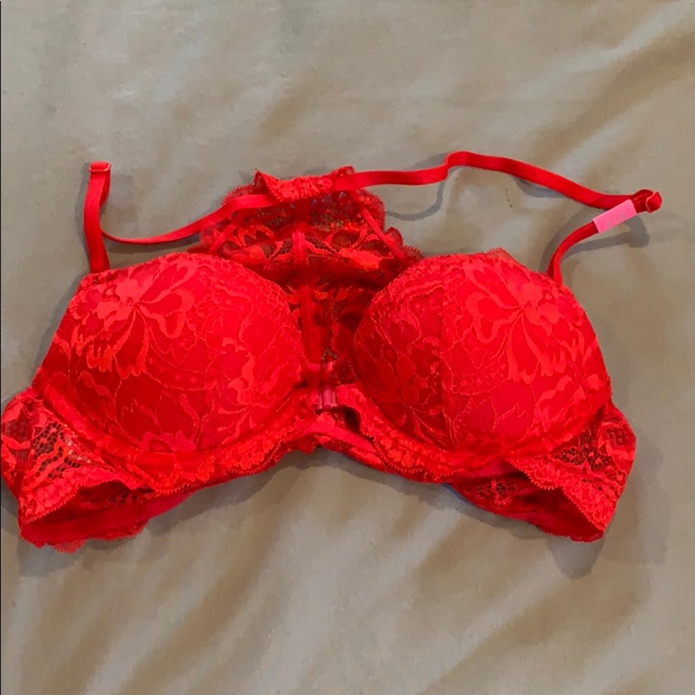 Red bra